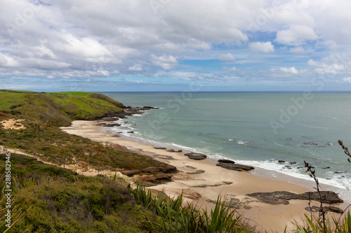 view from viewpoint near Opononi, New Zealand