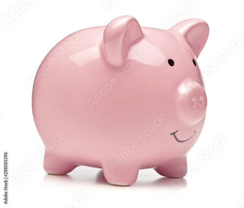 piggy bank isolated on white background