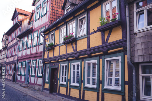 Old houses in Wernigerode Germany