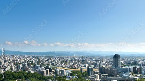 都市風景　熊本市　ノーマルスピード
