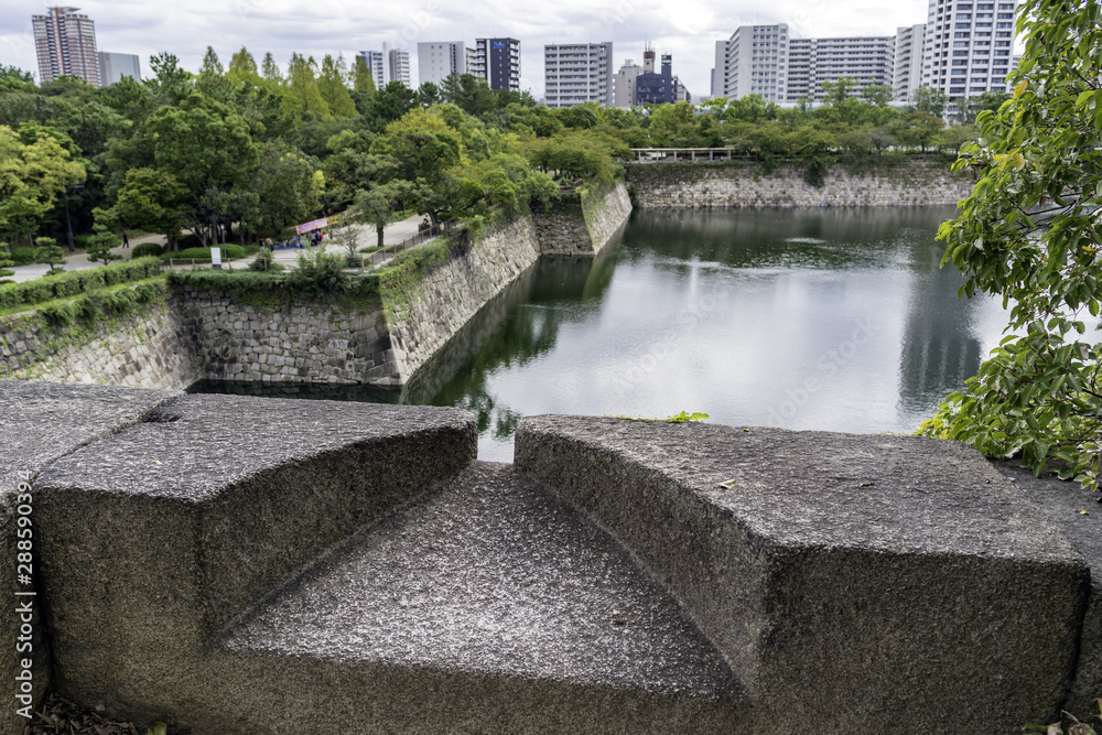 大阪城の堀