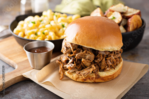 Konstfotografi Pulled pork sandwich