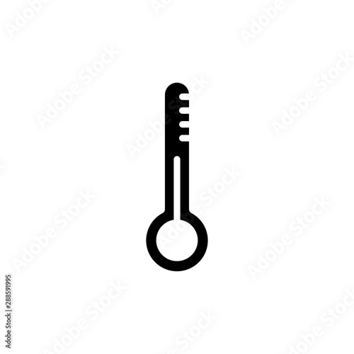 thermometer icon trendy