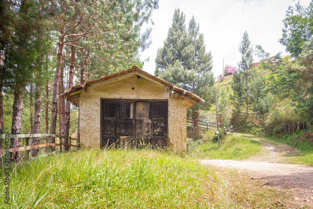 abandoned old house in the middle of countryside abandoned old house in the middle of countryside