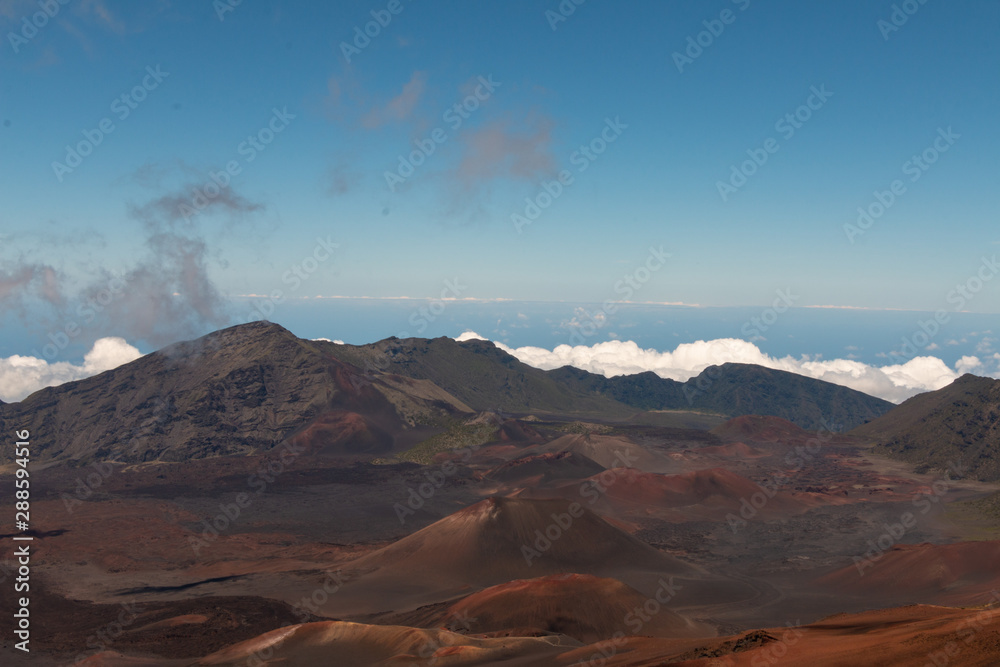 Fototapeta premium Haleakala Volcano Maui Hawaii