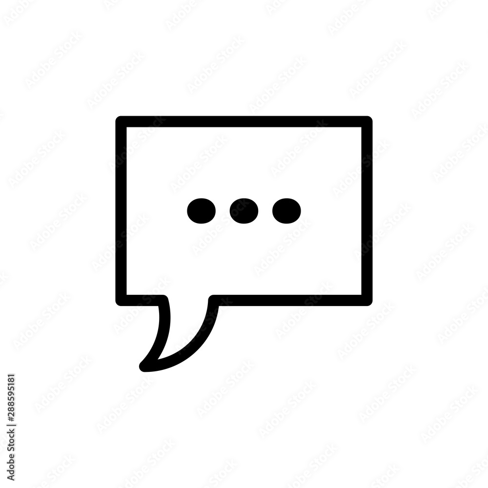 bubble speech icon bubble speech icon