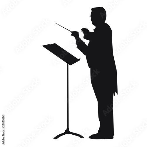 Music Conductor Silhouette