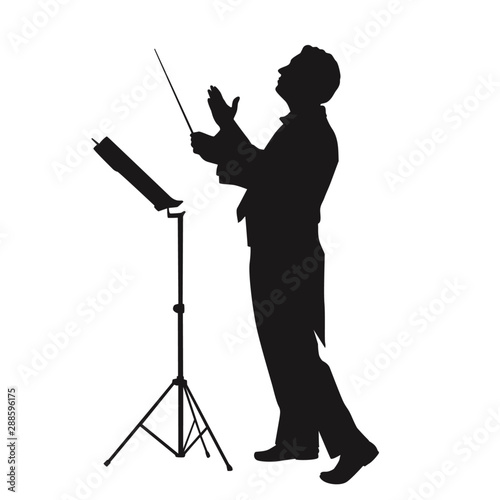 Music Conductor Silhouette