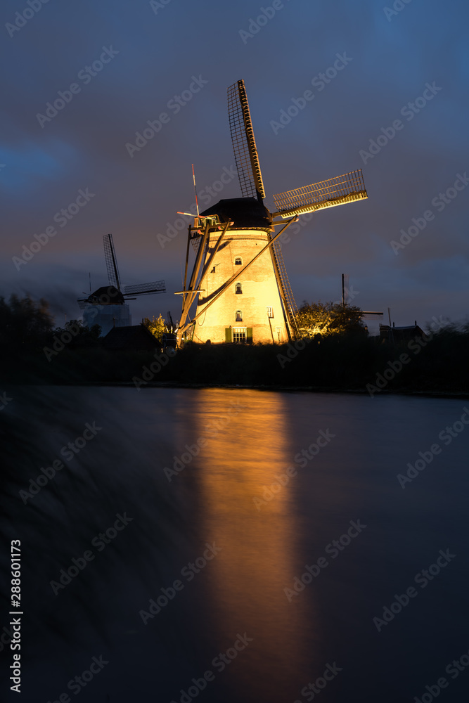 Naklejka premium Kinderdijk in holland