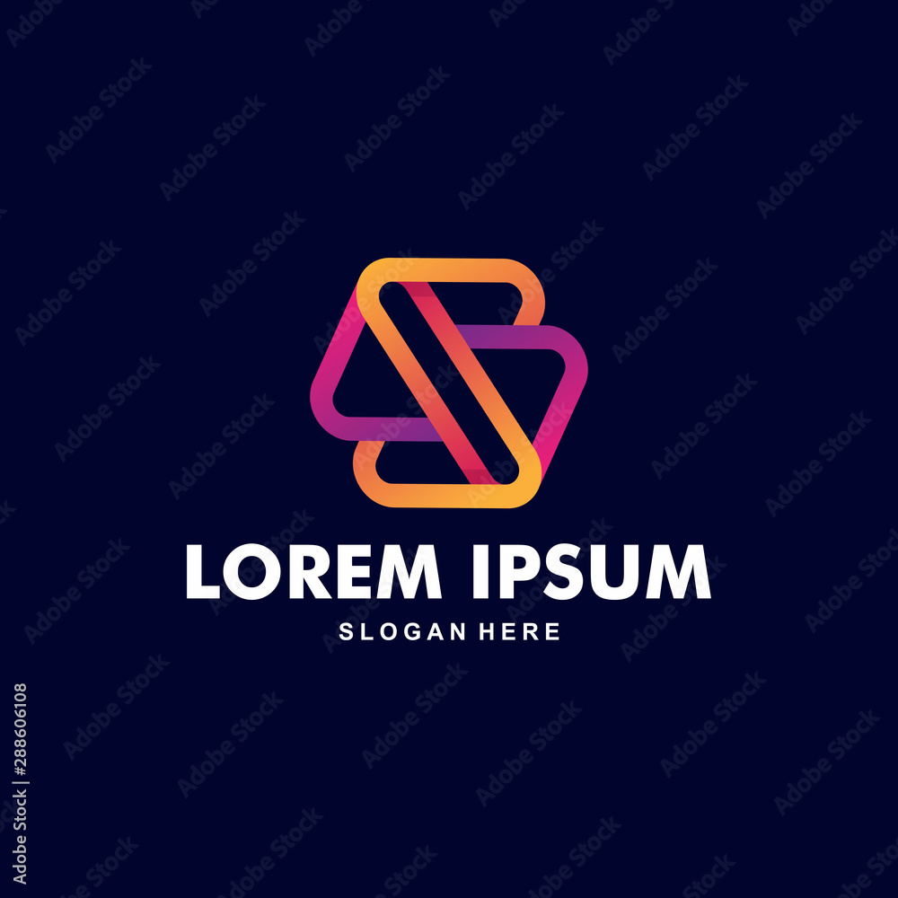 Colorful Abstract Letter S Logo Premium Colorful Abstract Letter S Logo Premium