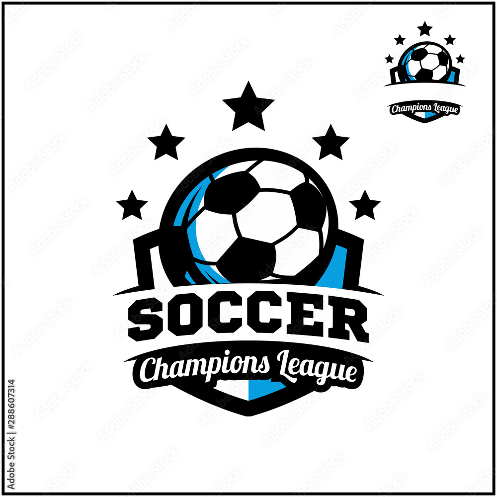 Soccer League Logo Stock Illustrations, Cliparts and Royalty Free Soccer  League Logo Vectors