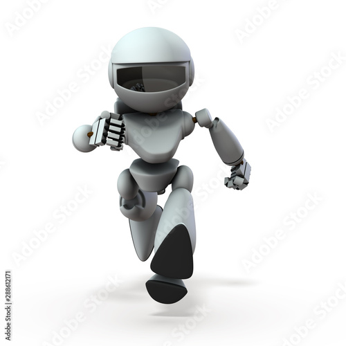 こちらに向かって駆け寄る無機質なaiロボット Stock Illustration Adobe Stock こちらに向かって駆け寄る無機質なaiロボット Stock Illustration Adobe Stock