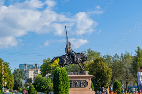 monument to peter the great in moscow russia