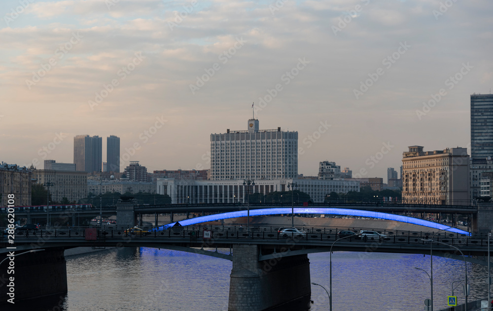 Fototapeta premium White House in Moscow