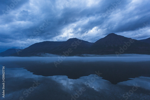 Lake Lama on Putorana Plateau. Russia, Taimyr