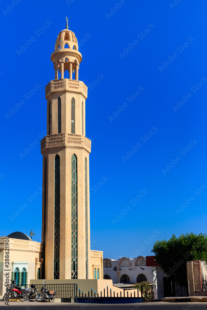 Mosque in Hurghada city, Egypt