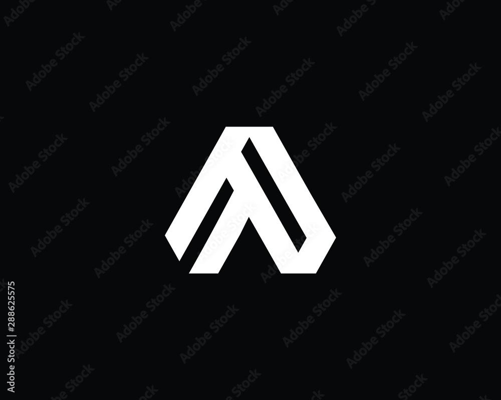 Creative and Minimalist Letter A AA Logo Design Icon | Editable in Vector Format in Black and White Color Creative and Minimalist Letter A AA Logo Design Icon | Editable in Vector Format in Black and White Color