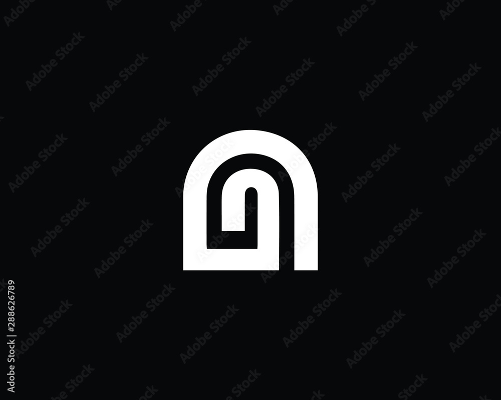 Creative and Minimalist Letter N NN Logo Design Icon | Editable in Vector Format in Black and White Color Creative and Minimalist Letter N NN Logo Design Icon | Editable in Vector Format in Black and White Color