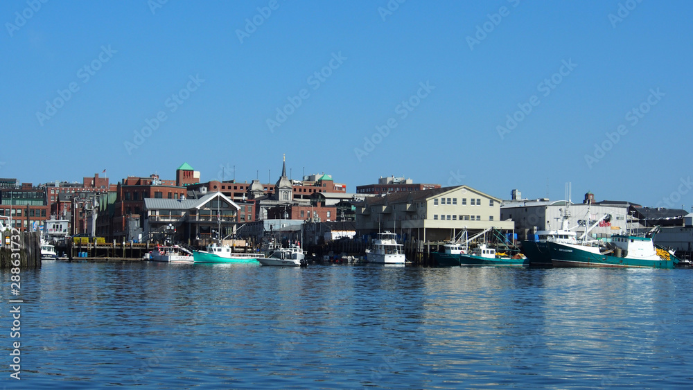 Portland, Maine, USA: Fischereihafen