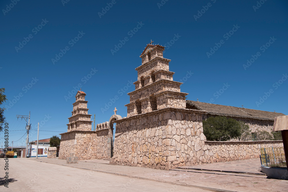 San Cristobal church, Bolivia, South America