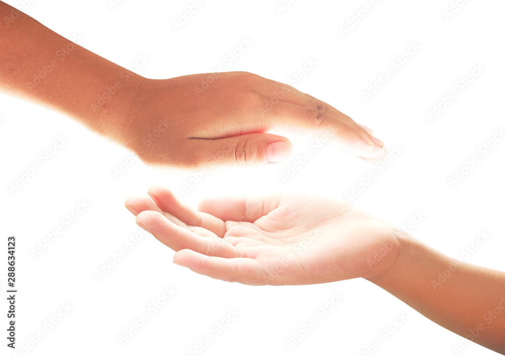 Two hands Two hands