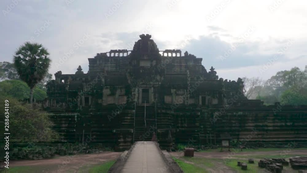 Tempel in southeast Asia. 
Took five hours to finally get the get this unique clip at this famous place with no people.