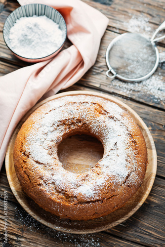 Homemade Bundt cake