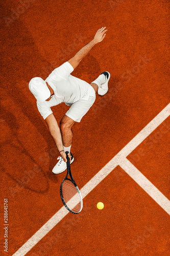 Man playing tennis © ivanko80