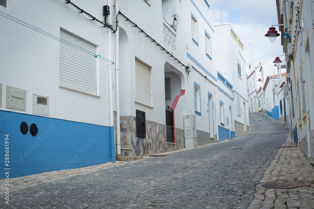 Street in a small Portuguese village