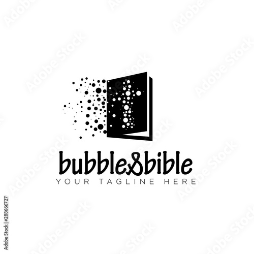 Bubbles Bible Digital Logo Design