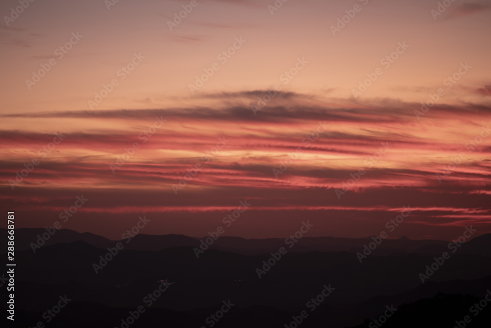 Beautiful red and pink sky design Beautiful red and pink sky design