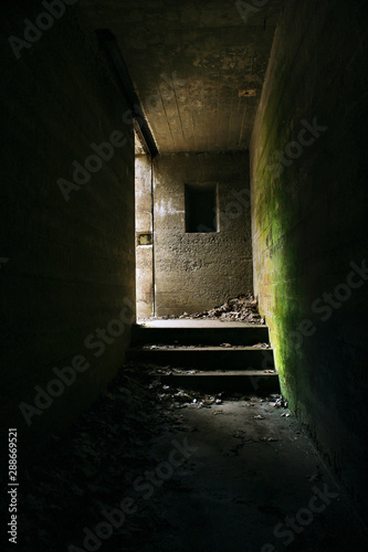 dark hallway