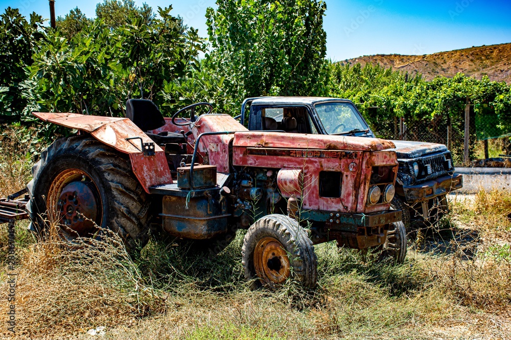 Obraz premium Alter Traktor