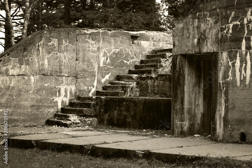 old stone stairs