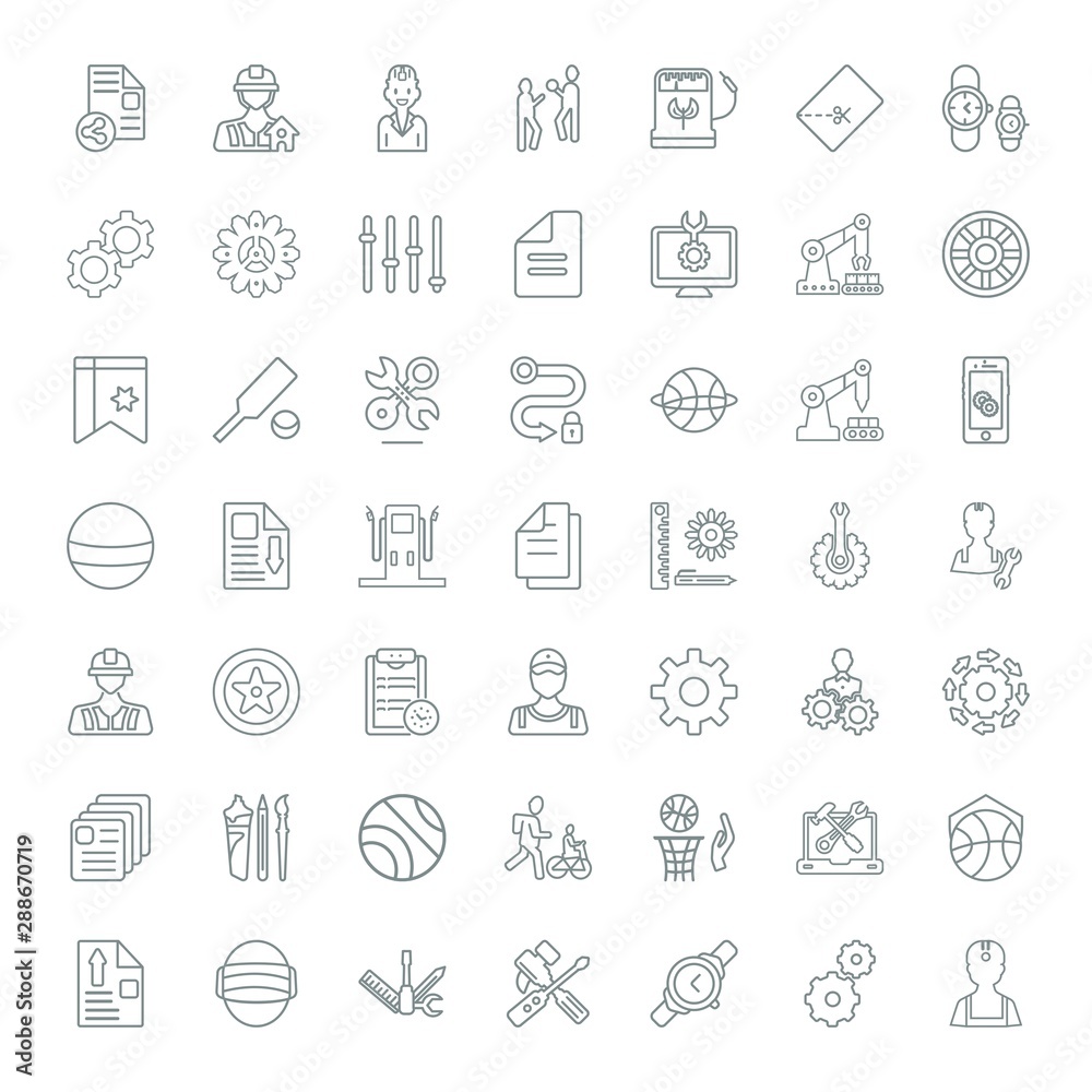 Fototapeta premium gear icons