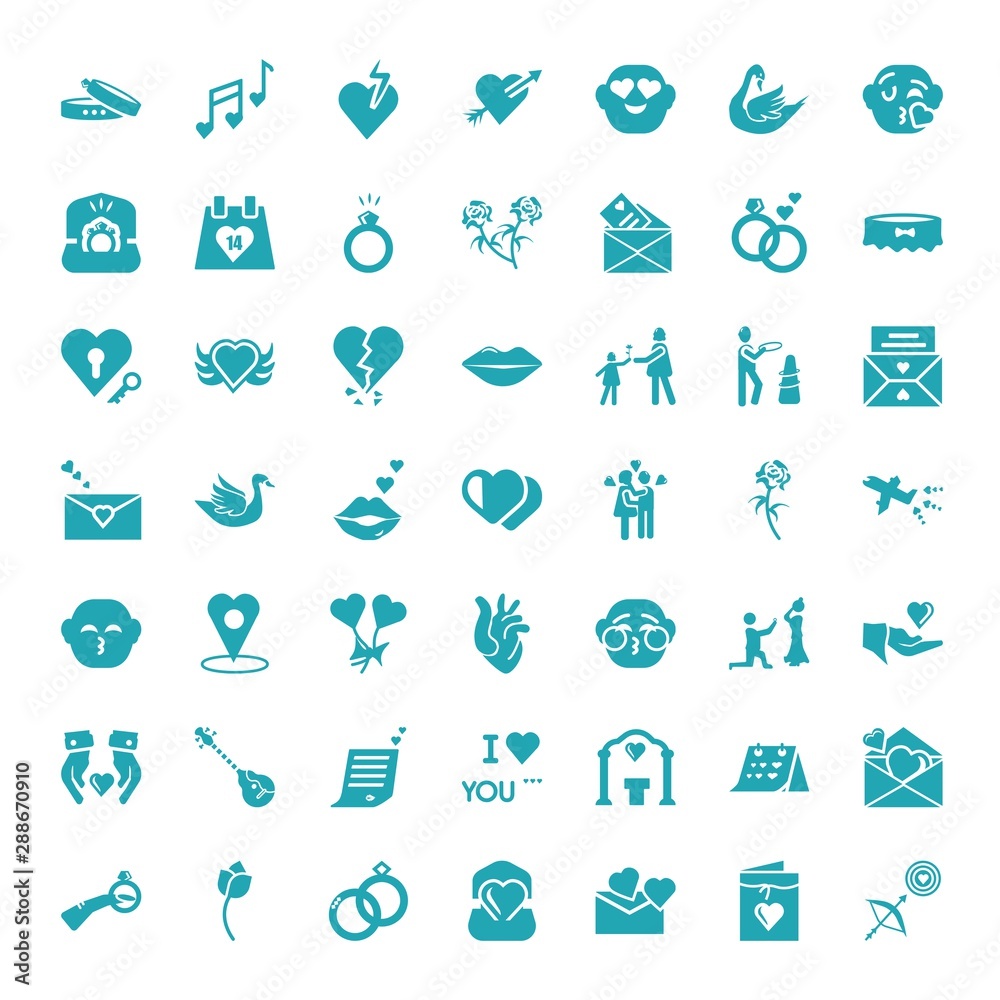 romance icons