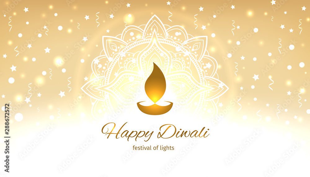 Happy on sale diwali golden