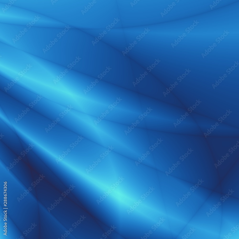 blue wave water eco abstract design