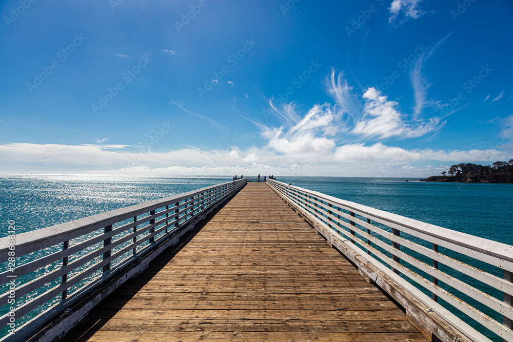 Fototapeta premium San Simeon pier