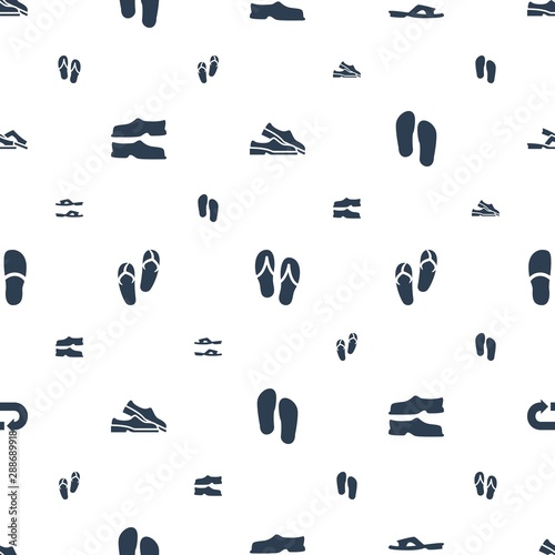 flip icons pattern seamless white background