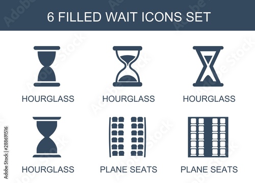6 wait icons