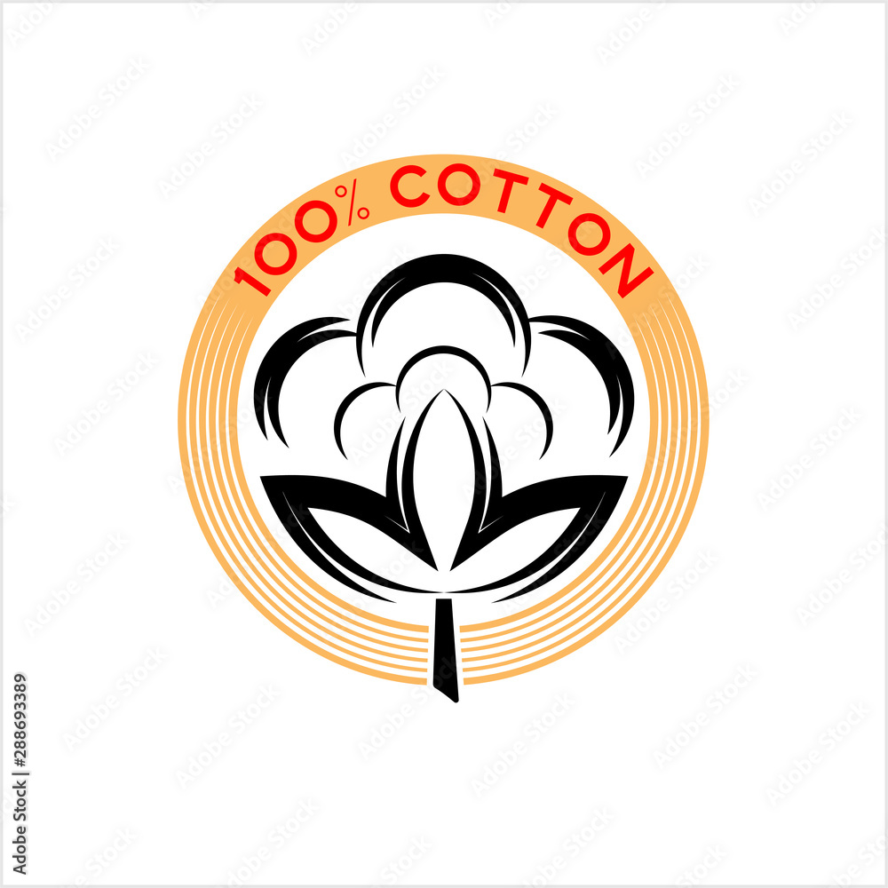 One Hundred Percent Cotton Icon, 100% Cotton Icon, Cotton Flower Icon, Cotton Ball, Cotton Fiber One Hundred Percent Cotton Icon, 100% Cotton Icon, Cotton Flower Icon, Cotton Ball, Cotton Fiber