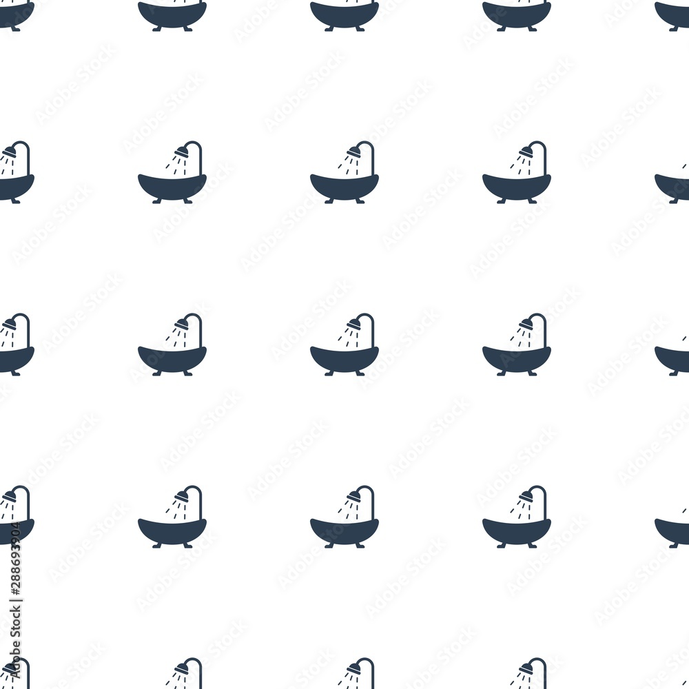 shower icon pattern seamless white background shower icon pattern seamless white background