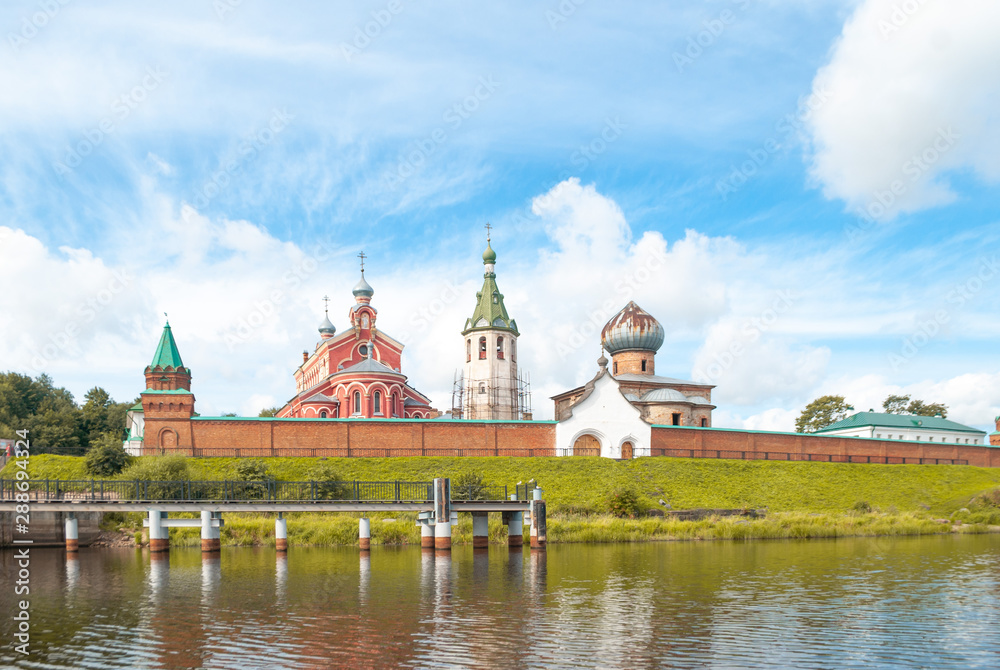 Old wooden churches in the village of Staraya Ladoga, the place of Foundation of Russia, Old wooden churches in the village of Staraya Ladoga, the place of Foundation of Russia,