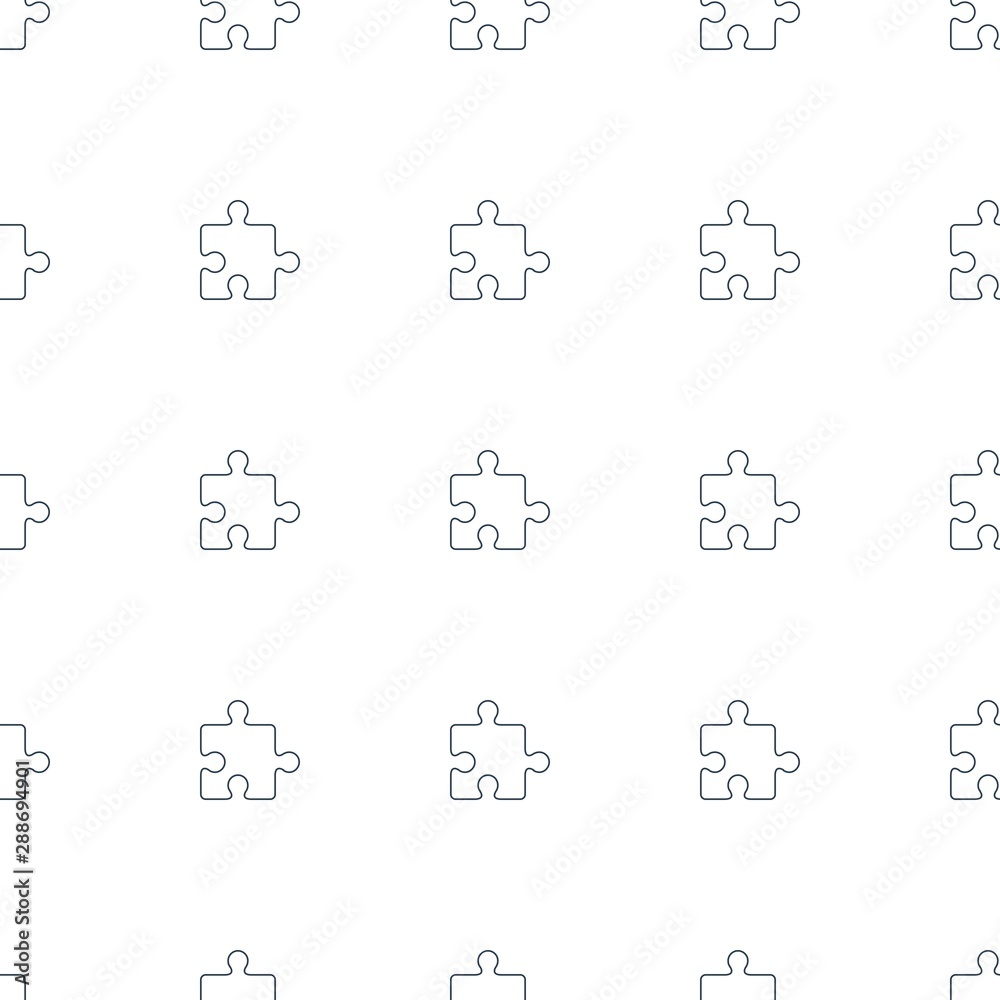 puzzle icon pattern seamless white background puzzle icon pattern seamless white background