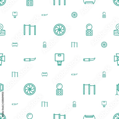 professional icons pattern seamless white background