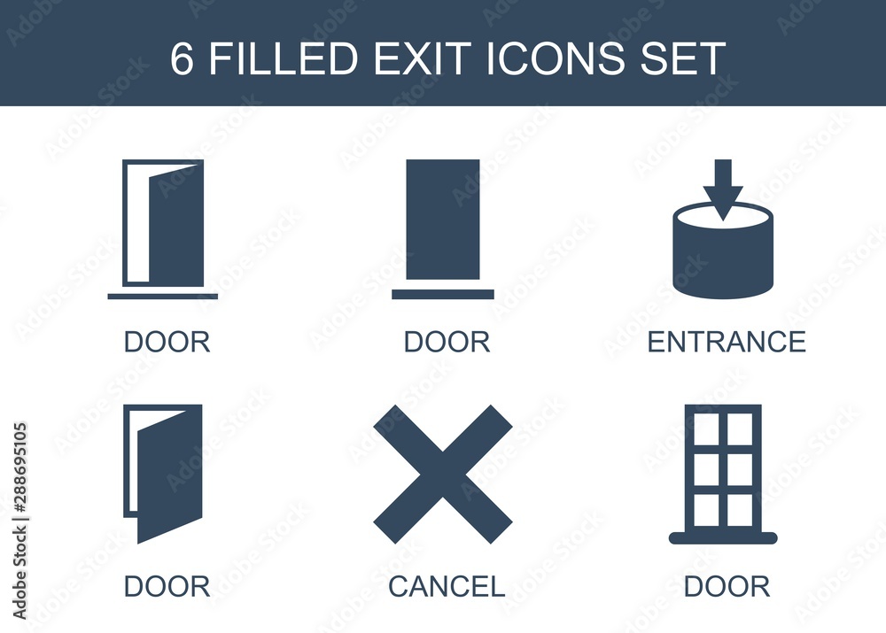 exit icons exit icons