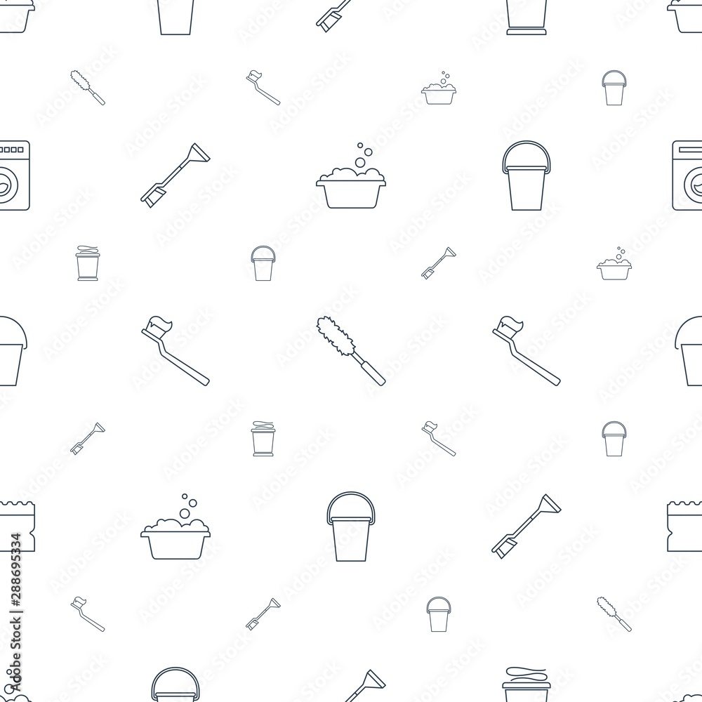 wash icons pattern seamless white background wash icons pattern seamless white background