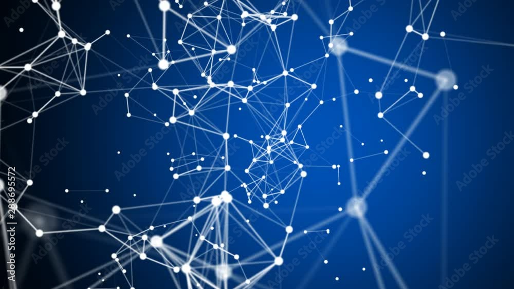 Plexus abstract network business technology science background loop Plexus abstract network business technology science background loop