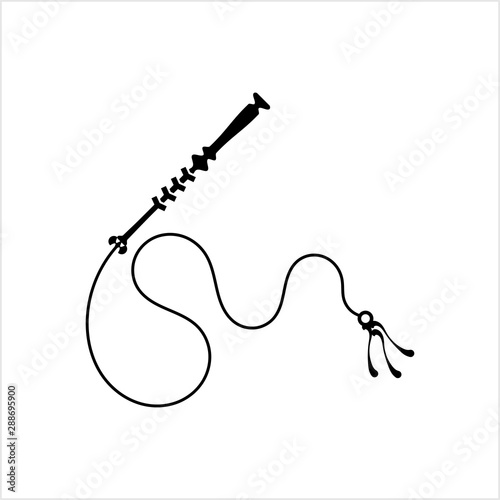 Whip Icon, Riding Whip Icon